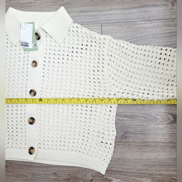 H&M Women's Oversized Knitted Cardigan Size M - Picture 4 of 7